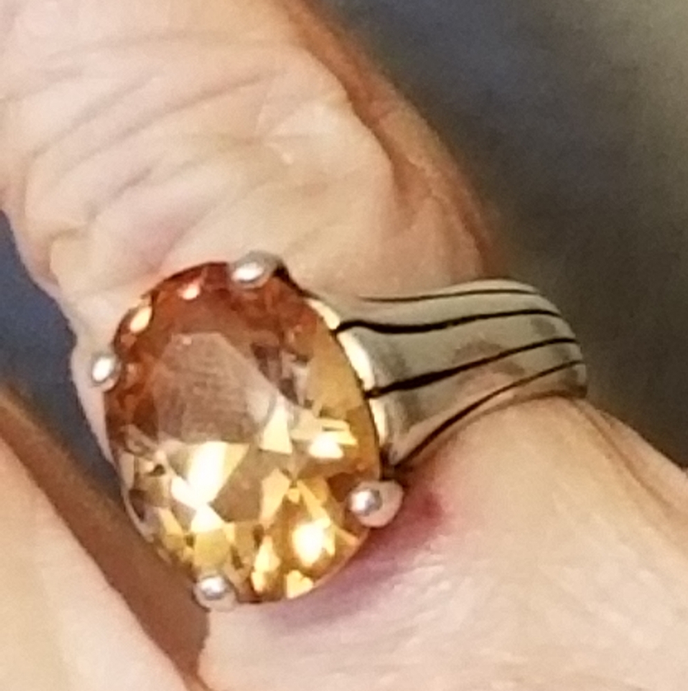 Rare Silpada Sterling Silver & Zirconia Ring - Picture 4 of 14